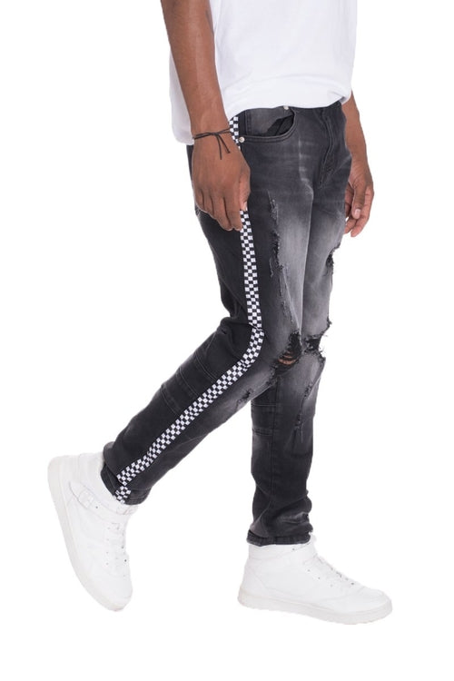 Racer Denim Jeans