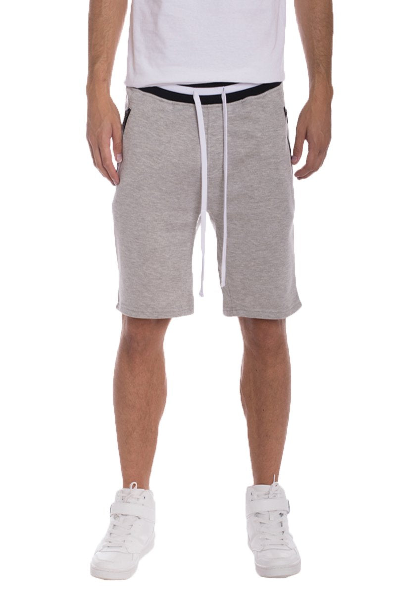 Brandon French Terry Shorts - Grey