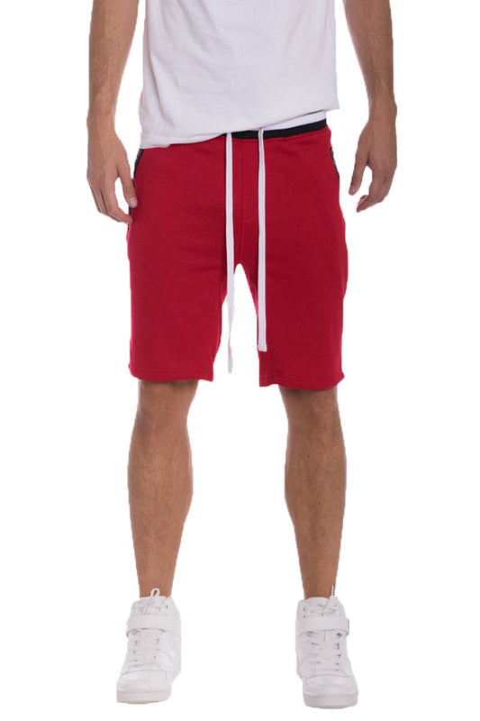 French Terry Shorts - Red