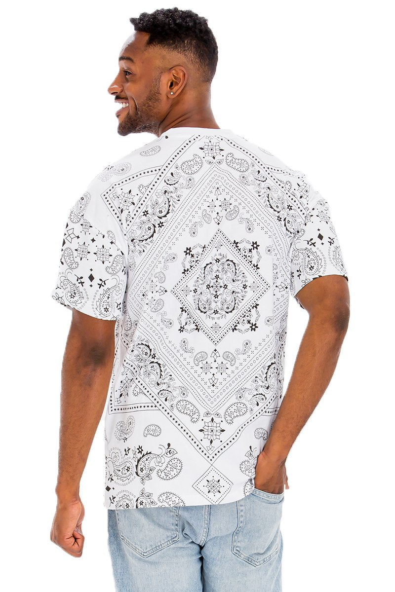 Paisley Crew T-Shirt