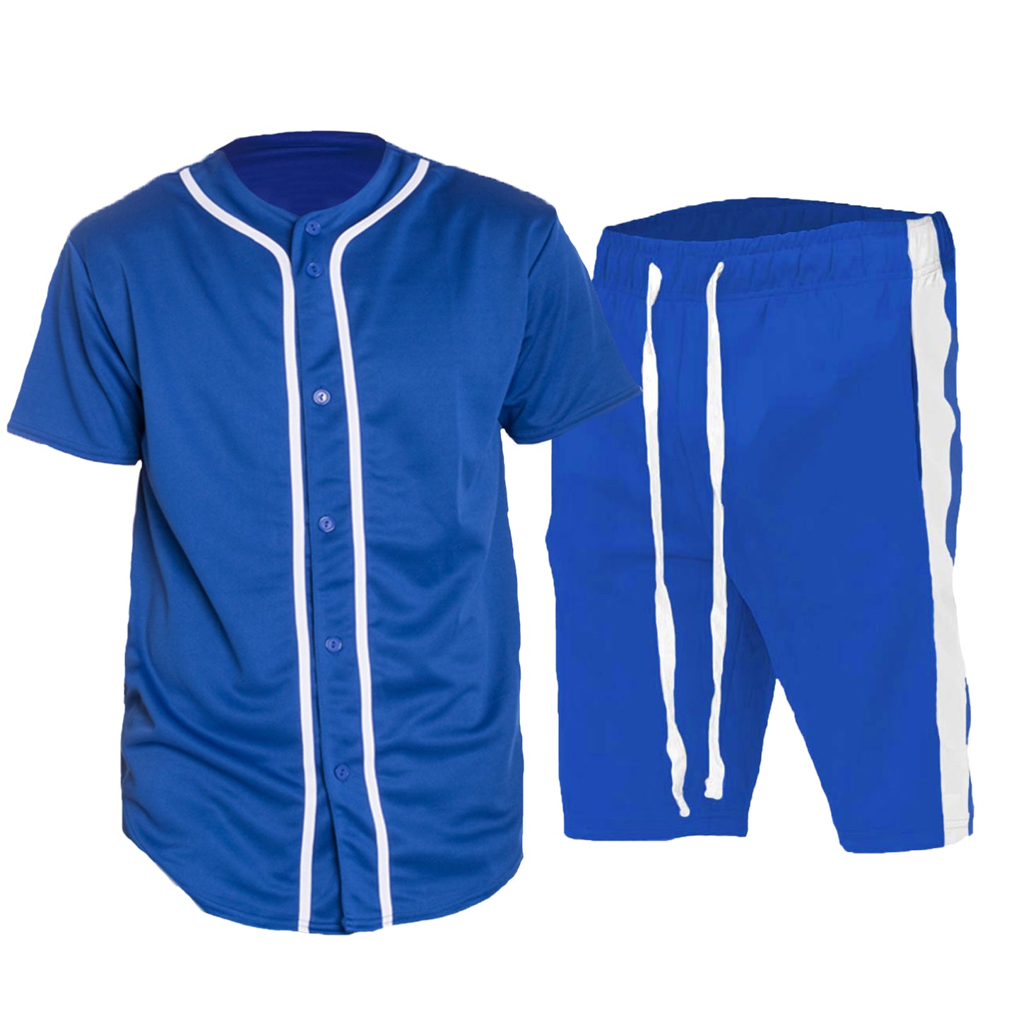 Bleed Blue Jersey and Short Set