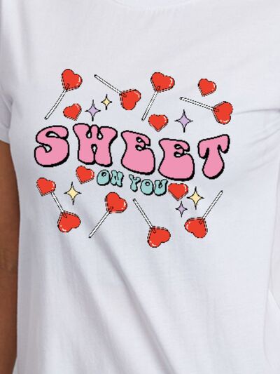 SWEET ON YOU Camiseta de manga corta con cuello redondo