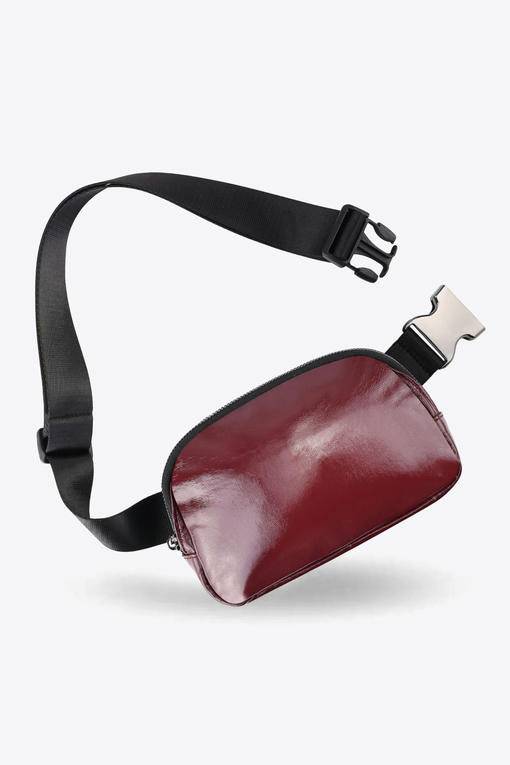 Bolso bandolera con correa ajustable de cuero PU