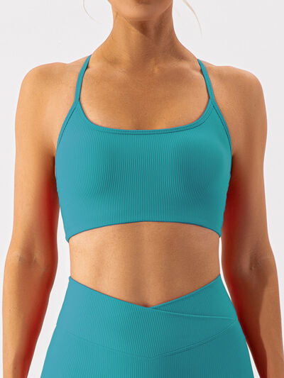 Spaghetti Strap Active Bra