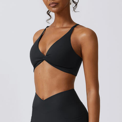 Spaghetti Strap Sport Bra