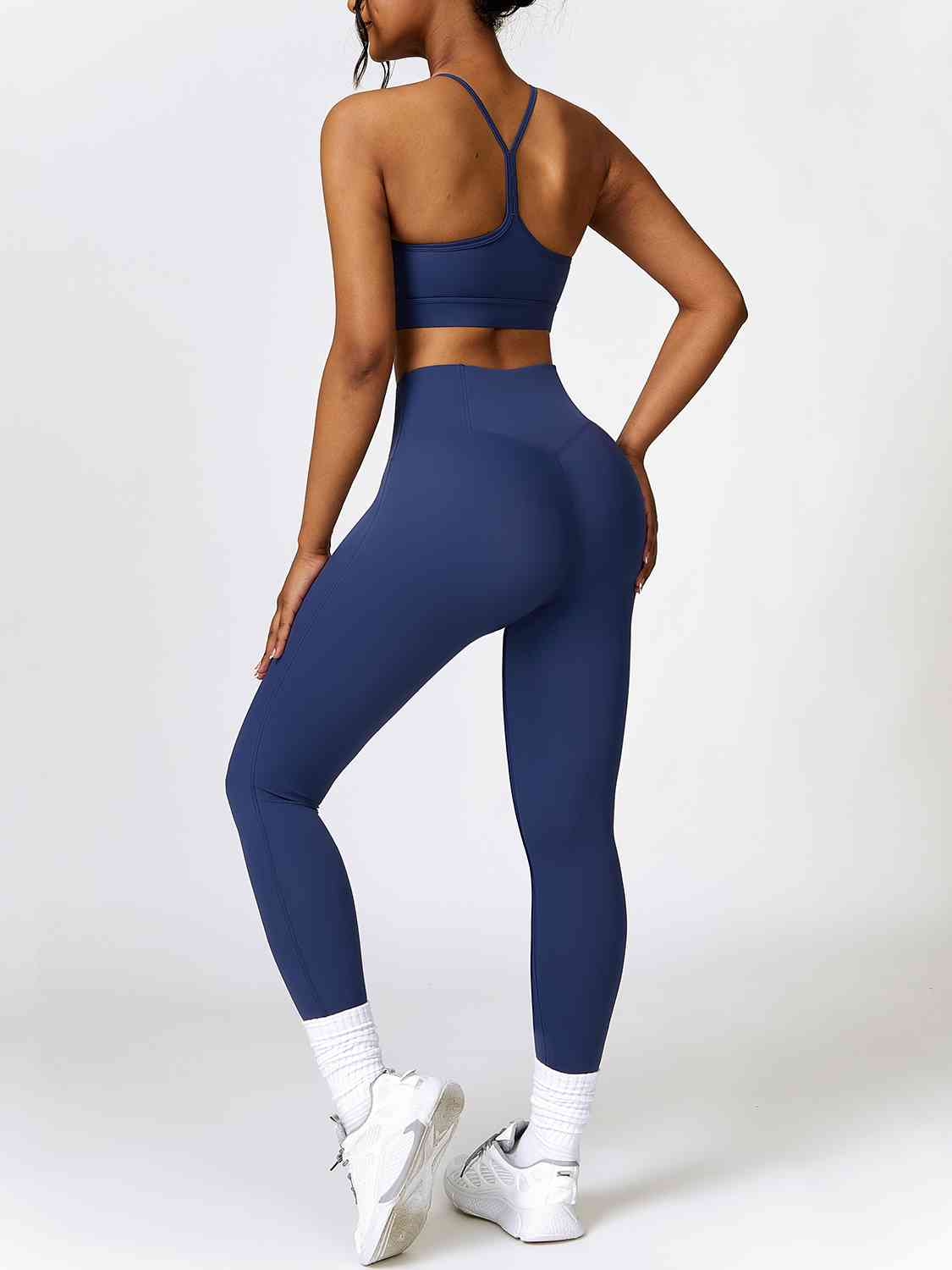 Conjunto de sujetador deportivo y leggings