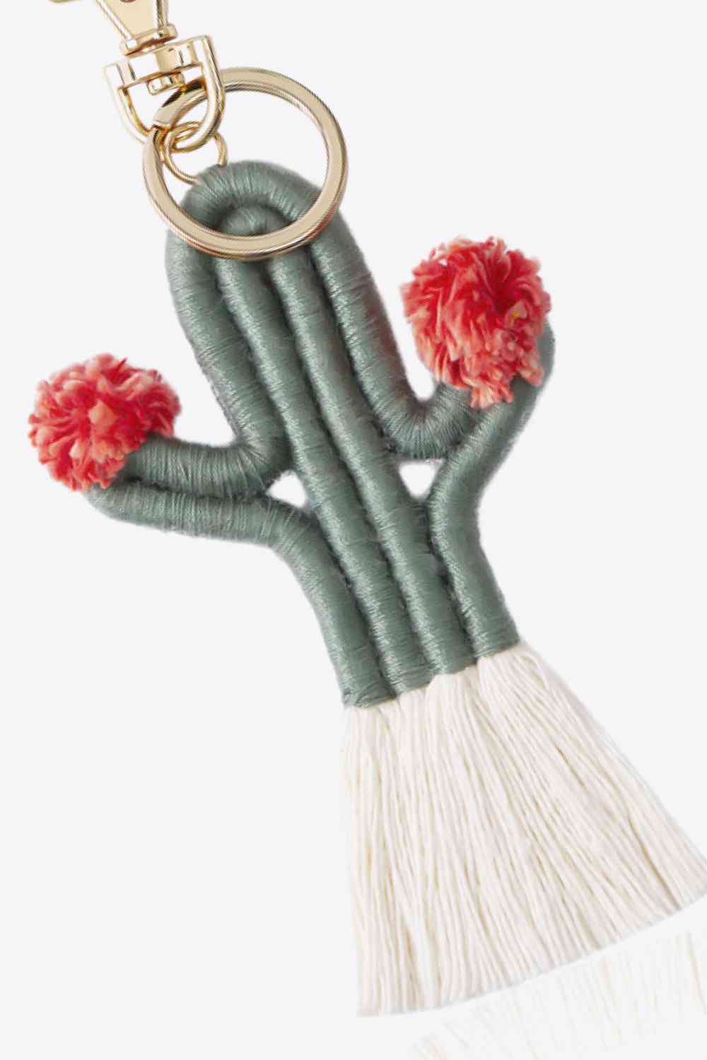 Llavero Cactus con Flecos