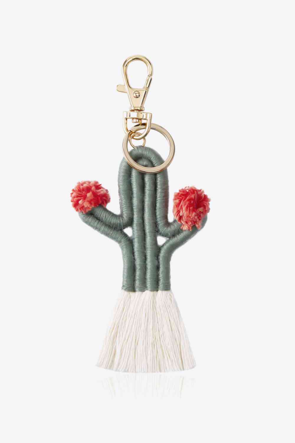 Llavero Cactus con Flecos