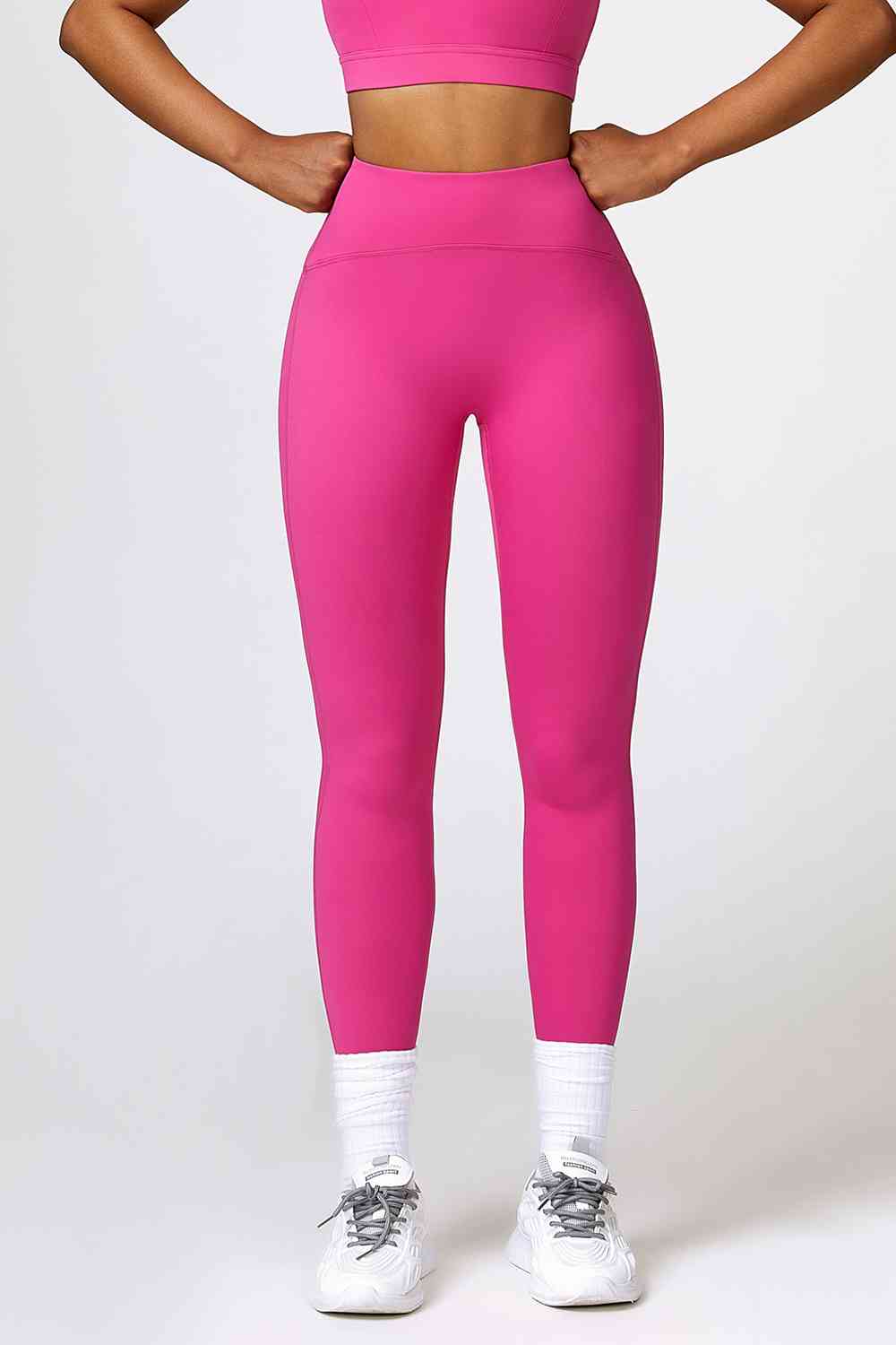 Breathable Wide Waistband Active Leggings