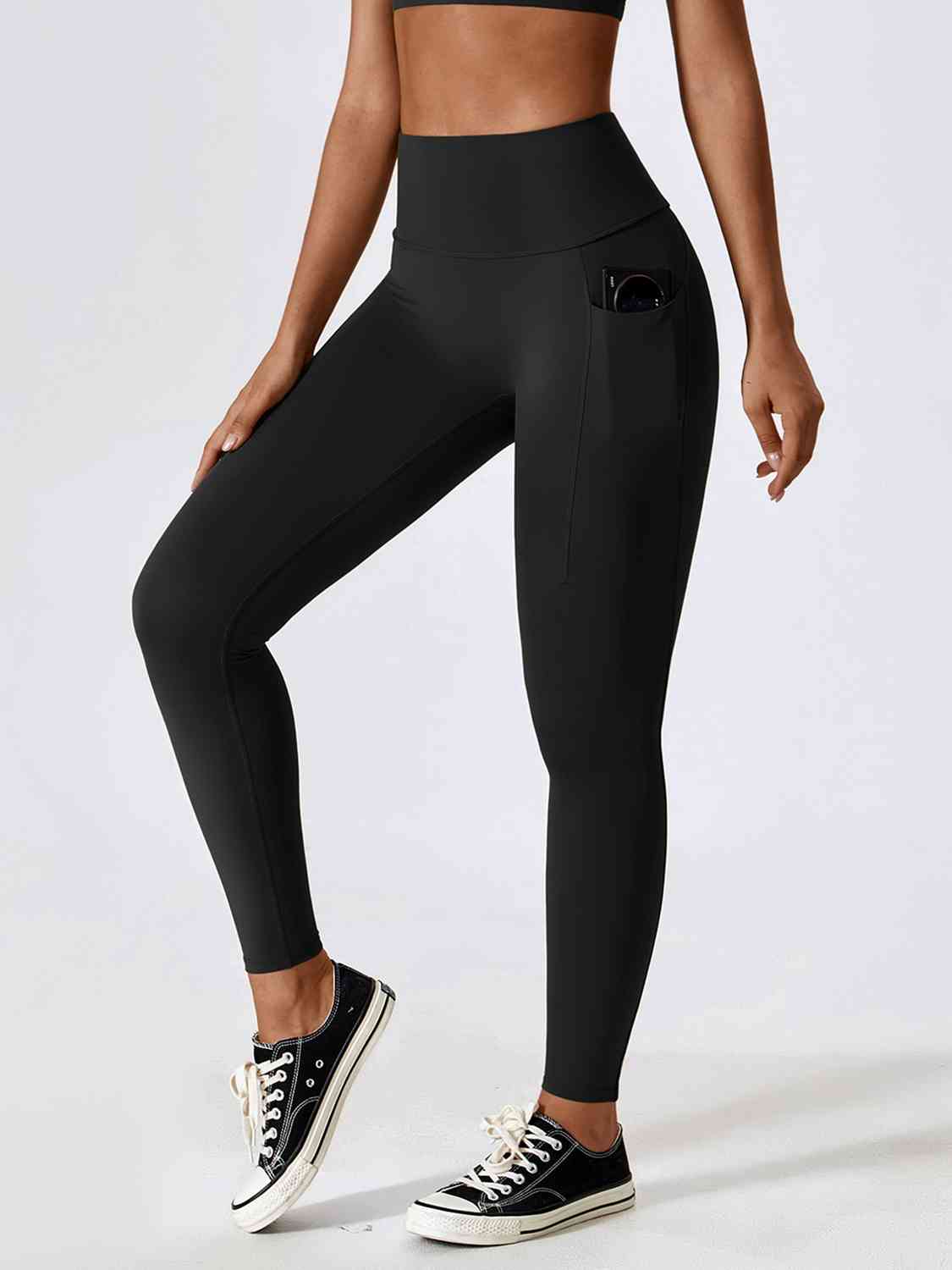 Wide Waistband Sports Pants