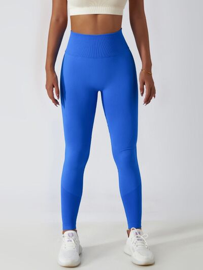 Leggings activos de cintura alta y cintura ancha