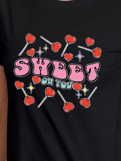 SWEET ON YOU Camiseta de manga corta con cuello redondo