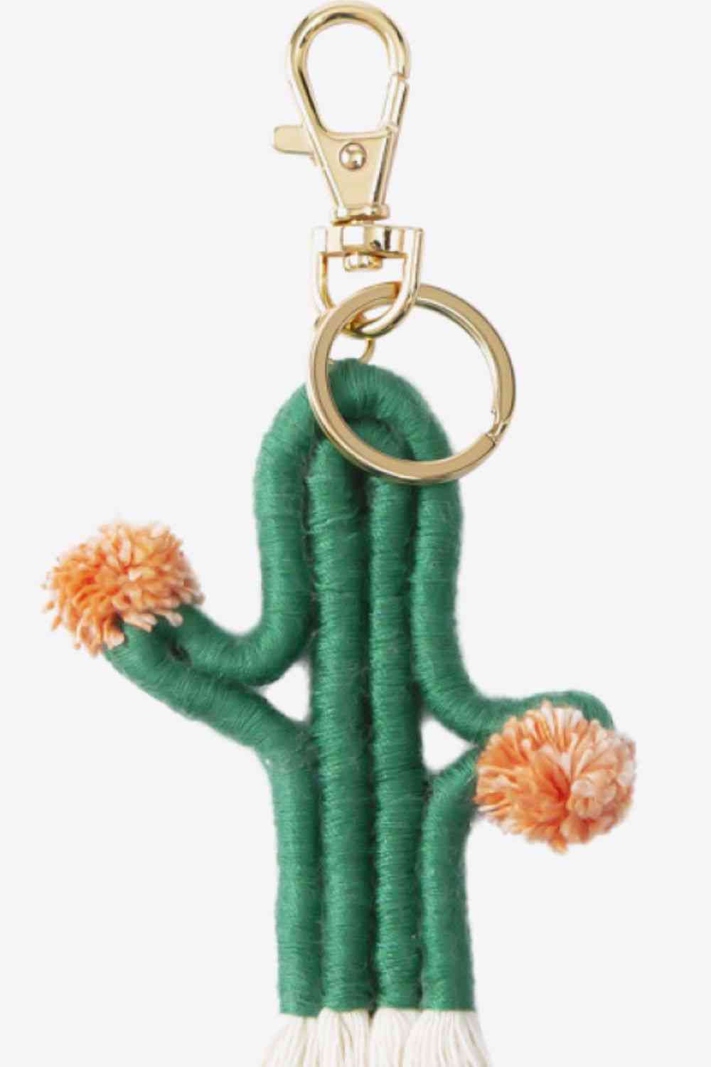 Llavero Cactus con Flecos