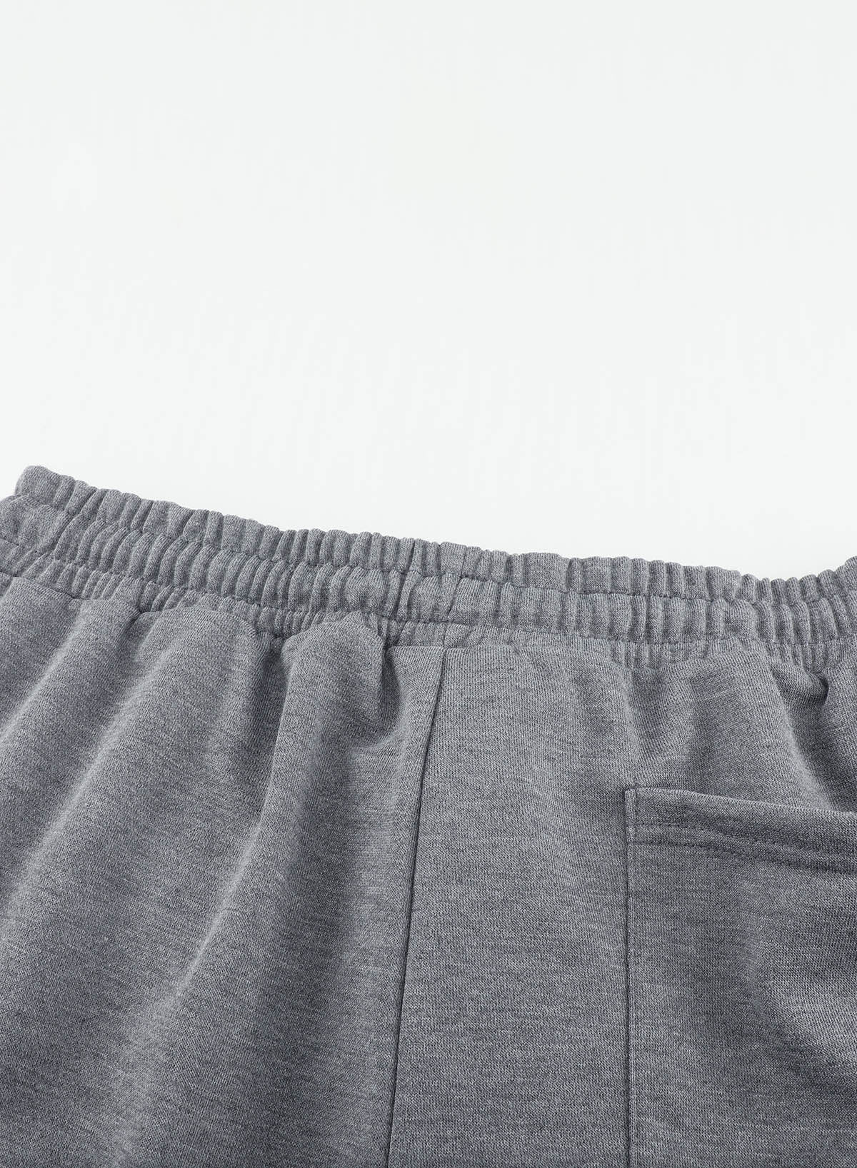 Joggers con cintura elástica y bolsillos de talla grande