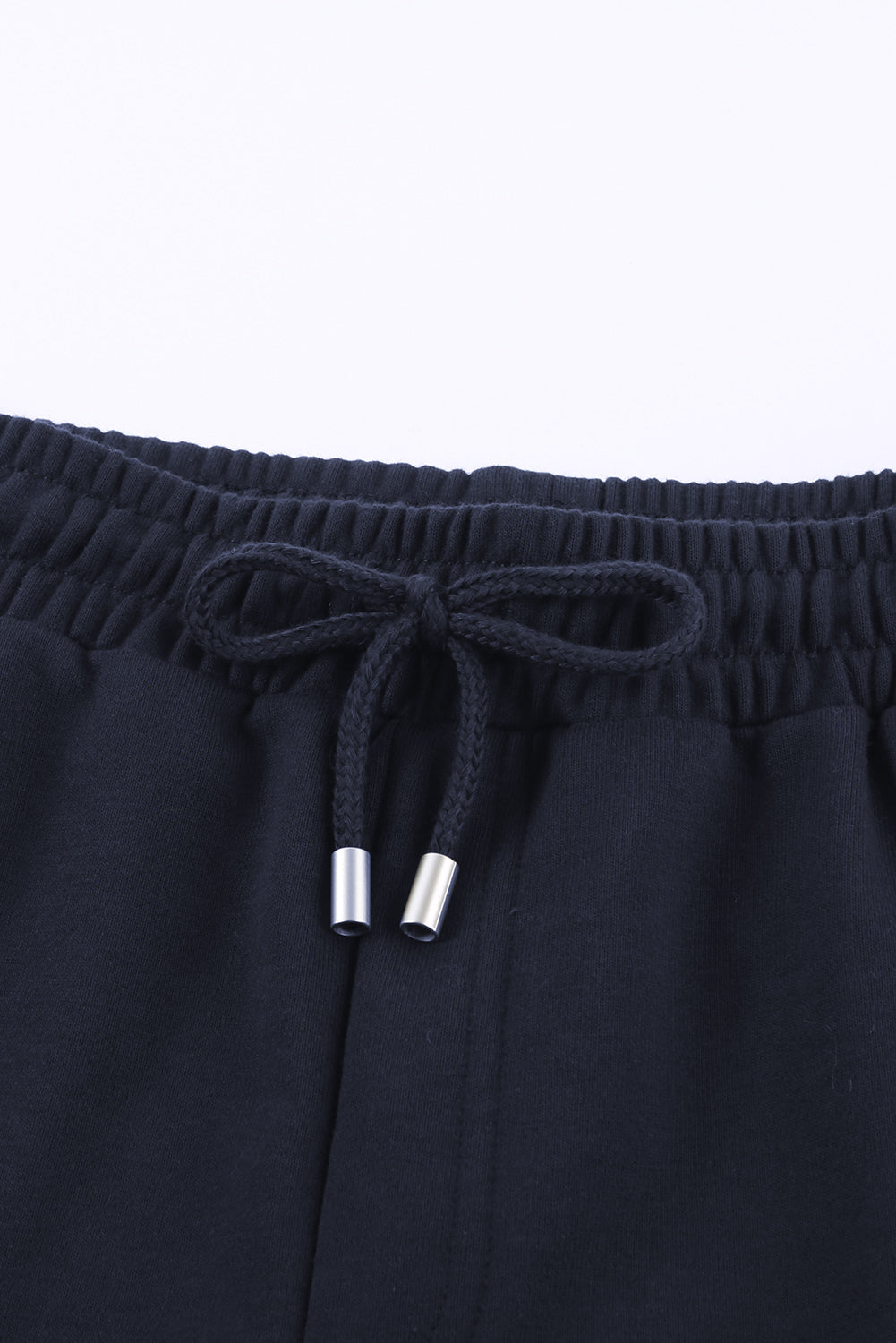 Shorts con cintura con cordón y puños