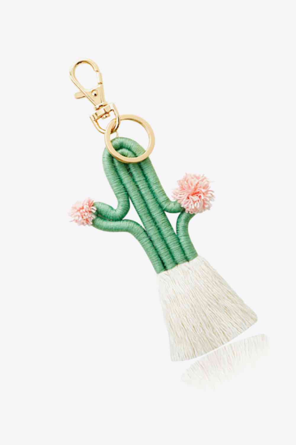 Llavero Cactus con Flecos