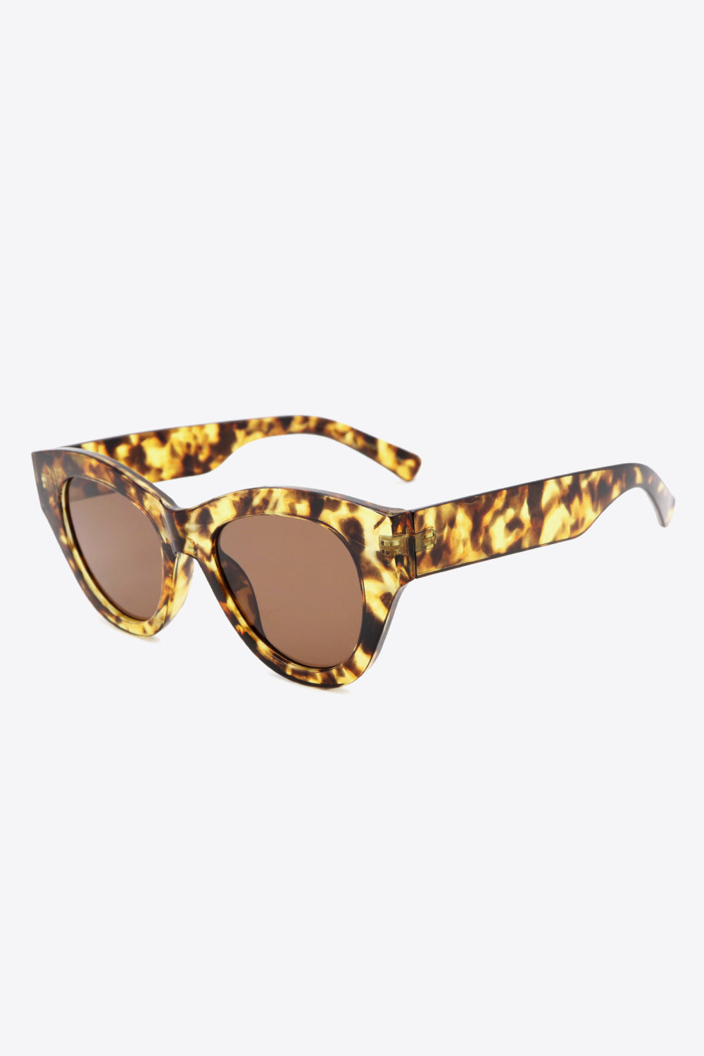 Gafas de sol Wayfarer de policarbonato carey